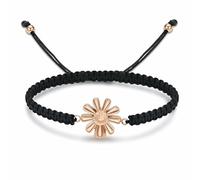 ZEZILE Urne Bracelet pour cendres tournesol crémation bijoux réglable tressé corde souvenir mémorial pour pendentif bracelet pour femmes hommes