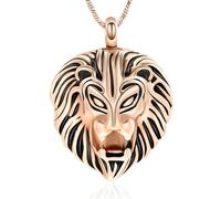 ZEZILE Urne collier pour cendres crémation bijoux en acier inoxydable cendres pendentif pour hommes femmes souvenir mémorial cendres bijoux