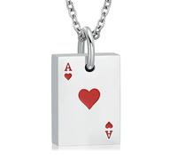 ZEZILE Urne collier pour cendres crémation bijoux pour cendres en acier inoxydable souvenir mémorial cendres pendentif pour femmes hommes
