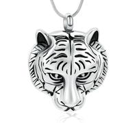 ZEZILE Urne collier pour cendres crémation bijoux pour hommes femmes acier inoxydable cendre pendentif souvenir mémorial animal de compagnie cendre bijoux