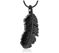ZEZILE Urne collier pour cendres en acier inoxydable crémation bijoux mémorial cendre souvenir pendentif collier commémoratif pour femmes hommes