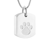 ZEZILE Urne Colliers pour Cendres pour Femmes Hommes Médaillons Médaillons Pendentif Gravé Toujours dans mon Esprit, Pour Toujours dans mon
