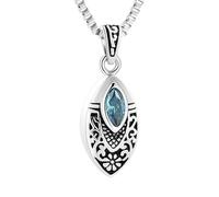 ZEZILE Urne Colliers pour Cendres pour Femmes Hommes Médaillons Médaillons Pendentif Gravé Toujours dans mon Esprit, Pour Toujours dans mon