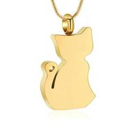 ZEZILE Urne Colliers pour Cendres pour Femmes Hommes Médaillons Médaillons Pendentif Gravé Toujours dans mon Esprit, Pour Toujours dans mon