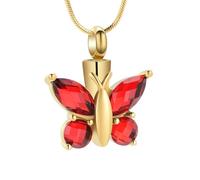 ZEZILE Urne de crémation pendentif collier pour cendres en acier inoxydable Memorial Ash urn bijoux pour femmes hommes