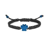 ZEZILE Urne pour animaux de compagnie Bracelet pour cendres patte impression crémation bijoux en acier inoxydable souvenir mémorial animal de compagnie chien chat cendres bracelet pour hommes femmes