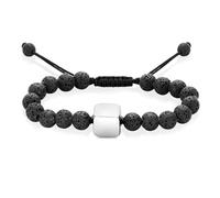 ZEZILE Urnes perlées Bracelet Pierre réglable Petites urnes pour cendres humaines/animales Crémation Bijoux Souvenir Bracelet
