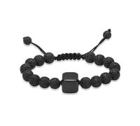 ZEZILE Urnes perlées Bracelet Pierre réglable Petites urnes pour cendres humaines/animales Crémation Bijoux Souvenir Bracelet