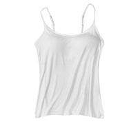 ZEZKT 2024 Camisole Femme débardeur avec Soutien-Gorge intégré Débardeur de en Yoga Gilet rembourré à Bretelles Ajustables Imprimé Jogging Running Fitness Tank Top