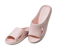 ZEZKT Pantoufles de Douche pour Femmes Chaussures de Salle de Bain Super Douces Pantoufles Antidérapantes pour la Maison, Séchage Rapide Piscine Plage Sliders et Sandales d'été