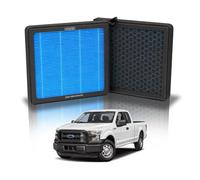 ZEZUT Filtre à air d'habitacle HEPA avec charbon actif, compatible avec Ford Expedition, F-150, F-250, F-350, F-450, F-550 Super Duty ; Lincoln Navigator