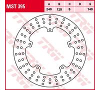 TRW Disque de frein MST395 – 1 pièce