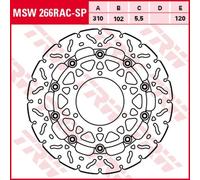 ZF DISQUE DE FREIN AVANT SUZUKI GSX-R 600 '08-'16, GSX-R 750 '08-