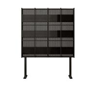 Zf9tBw5sH Étagères de Rangement Bibliothèque du Sol au Plafond, Support de Rangement for Magazines, présentoir Lecture, for CD Multicouche Bibliothèque(Noir,106cm)