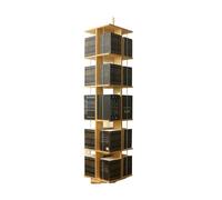 Zf9tBw5sH Étagères de Rangement Bibliothèque rotative en Bois Massif, bibliothèque du Sol au Plafond à Plusieurs étages 360 degrés for Le Salon, étagère de Rangement for Livres d'images Bibliothèque