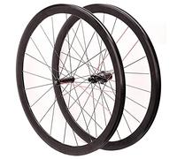 ZFF 700C Vélo De Course sur Route Paire De Roues Frein C/V 38mm De Haut Libération Rapide Ultra-léger Alliage D'aluminium Jante 8 9 10 11 Vitesse 1960g (Avant+Arrière)