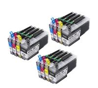 ZFfgjGJ Cartouche d'encre EU LC427 LC427XL, Compatible avec HL J6010DW MFC J5955DW MFC J6955DW MFC J6957DW MFC J6959DW 427XL pour imprimante(LC427XL-4Color 3set)