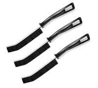 ZFFKZ Lot de 3 brosses de nettoyage pour crevasses de 23 cm - Poignée antidérapante, sûre pour toutes les surfaces (carrelage, verre, voiture) - Brosse de nettoyage pour joints de toilettes, rails de