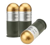 ZFFOZZ Boîte de Rangement pour Grenades de 40mm, Accessoire de Cinéma, pour Clés D'extérieur, Décoration Militaire pour Collectionneurs et Amateurs D'airsoft.