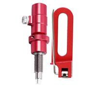 ZFFOZZ Ensemble Repose-flèche Magnétique Arrière et Coussinets Latéraux, Accessoire de Tir à l'arc en Alliage D'aluminium CNC pour Arcs Recourbés, Réglable pour Plus de Précision(Red)