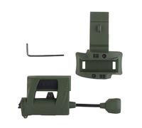 ZFFOZZ Lampe de Signalisation Tactique 3 en 1 pour Casque, Survie à LED Résistante à l'eau pour Sports de Plein Air Chasse Pêche(Green)