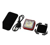 ZFFOZZ Mini Lampe de Sécurité Portable EDC, Support Molle Tactique en Fibre de Carbone, Lampe de Signalisation pour Casque de Survie d'urgence en Extérieur