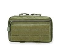 ZFFOZZ Pochette Tactique Molle Admin, Sac à Outils Utilitaire EDC pour Gilet Sac de Taille Tactique Utilitaire pour Outils(Green)