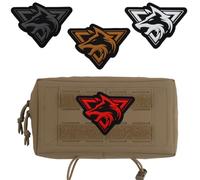 ZFFOZZ Pochette Tactique Molle pour Gilet, Sac Banane, Pochette Utilitaire pour Outils, Sac Tactique EDC(Brown)