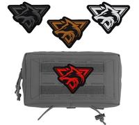 ZFFOZZ Pochette Tactique Molle pour Gilet, Sac Banane, Pochette Utilitaire pour Outils, Sac Tactique EDC(Gray)