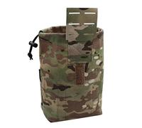 ZFFOZZ Pochette Tactique Pliable pour Outils Utilitaires, Pochette à Cordon Molle pour Munitions et Mag pour Gilet Sac à dos Tactique(Cp)