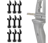 ZFFOZZ Reposes-Flèches pour Arc Reflex et Arc à Tir Direct, 9 Pièces de Remplacements à Vis, Accessoires Pratiques de Tir à l'arc pour Un Tir Stable