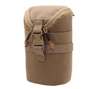 ZFFOZZ Sac Banane Tactique Compact Et Utilitaire, Pochette Molle Pour Gilet Sac Banane Pour Petits Outils Organisation Horizontale et Modulaire(Brown)
