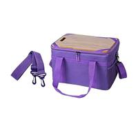 ZFFOZZ Sac de Rangement Tactique pour Camping 36L, Avec Petite Table et Bandoulière, pour les Aventures en Plein Air les Voyages L'usage Domestique et Plus Encore(Purple)