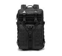 ZFFOZZ Sacs à dos tactiques 36L-55L, sac à dos militaire amovible anti-pression sac d'assaut ventilé sac Molle d'extérieur sac à dos de randonnée étanche(Black)