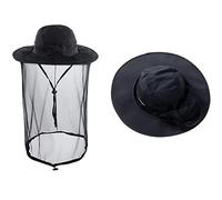ZffXH Head Net Chapeau de Safari pour Homme et Femme avec moustiquaire en Maille Filet