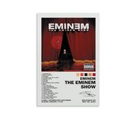 ZFHK L'affiche de couverture d'album The Eminem Show de Eminem, peinture décorative sur toile pour chambre, affiche murale, 20 x 30 cm, style sans cadre