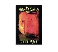 ZFHK Poster Alice In Jar Of Flies Chains Tour 2019 2020 - Décoration murale pour chambre à coucher - 20 x 30 cm - Sans cadre