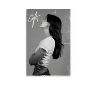 ZFHK Poster Gracie Abrams - Couleur dégradée - Art mural - Décoration pour chambre à coucher - 20 x 30 cm - Style sans cadre