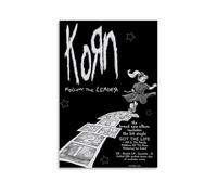 ZFHSFZ Korn Follow The Leader Toile de peinture à l'huile imperméable amovible sans résidus pour salle de bain, cuisine, dortoir, facile à nettoyer, 20 x 30 cm, style sans cadre