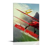 ZFHSFZ Toile de peinture à l'huile Mission Impossible - Décoration murale imperméable - Pour salle de bain, cuisine, dortoir - Sans résidus - Facile à nettoyer - 60 x 90 cm - Style cadre