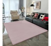 ZFHTAO Clean Girl Room Decor - descente de lit pour chambre à coucher - 150 x 190 cm - Lavable - En fourrure synthétique moelleuse - Pour chambre à coucher, salon - Gris clair violet
