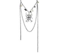ZFHTJEKNCS 23 Nouveaux Arrivants ; O型 Collier Pendentif en Cœur de l’Océan
