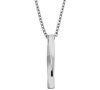 ZFHTJEKNCS Personnalité simple, version cylindrique coréenne du pendentif de mode, accessoires de marque en acier titane masculin et féminin,