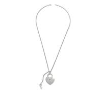 ZFHTJEKNCS Style luxe, collier pendentif entièrement pavé en forme de n strass, adapté au port quotidien des femmes.
