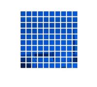 ZFIHAV Autocollants muraux Miroir carrés 3D, 100 pièces, 2/3/4cm, Sparadrap muraux for Salon Chambre à Coucher, décoration Artistique for la Maison, DIY Bricolage(Blue,100pcs 3x3cm)