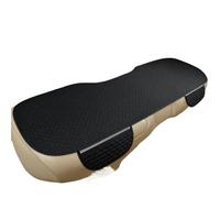 ZFIHAV Coussin De Siège De Voiture Housse de siège Voiture, Coussin Avant et arrière, Tissu en Lin, Respirant, antidérapant, Drap Protection, Quatre Saisons(1pc Rear Pad - B)
