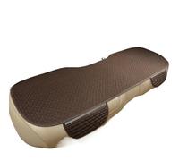 ZFIHAV Coussin De Siège De Voiture Housse de siège Voiture, Coussin Avant et arrière, Tissu en Lin, Respirant, antidérapant, Drap Protection, Quatre Saisons(1pc Rear Pad - C)
