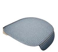 ZFIHAV Coussin De Siège De Voiture Housse de siège Voiture, Coussin Avant et arrière, Tissu en Lin, Respirant, antidérapant, Drap Protection, Quatre Saisons(1pc Front Pad - A)