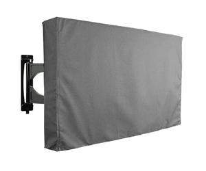 ZFIHAV Housse De Protection pour Téléviseurs Housse de Protection for téléviseur d'extérieur, étanche, de 22 à 75 Pouces, résistante aux intempéries(Grey,for 22-24inch TV)