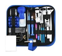 ZFIHAV Kit d'outils de réparation d'ouvre-Montre, Couteau à Levier d'horloge, Tournevis, Jeu de Marteau à Broche, Accessoire de Lien de Bande d'horloger 212 pièces
